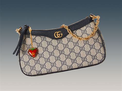 gucci strawberry handbag|gucci ophidia bucket bag large.